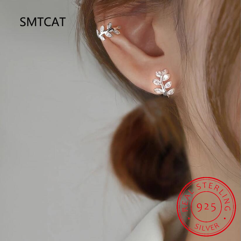 Ear Cuff No Piercing - Ear Cuff de Plata de Ley