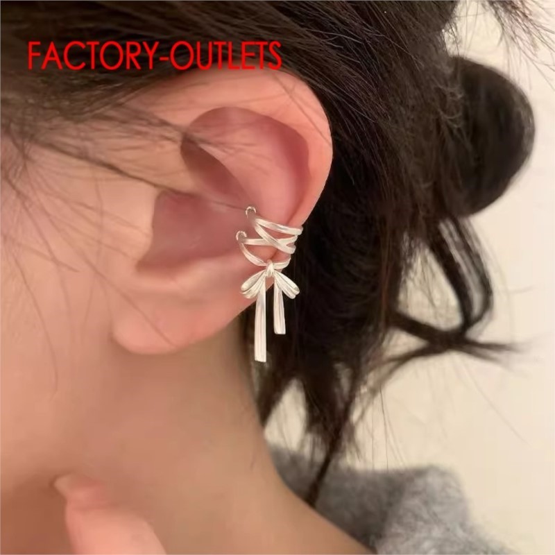 Ear Cuff No Piercing - Pendientes de plata de ley 925