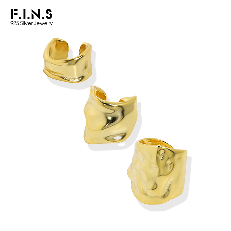 Ear Cuff No Piercing - F.I.N.S-Clip de oreja de plata de