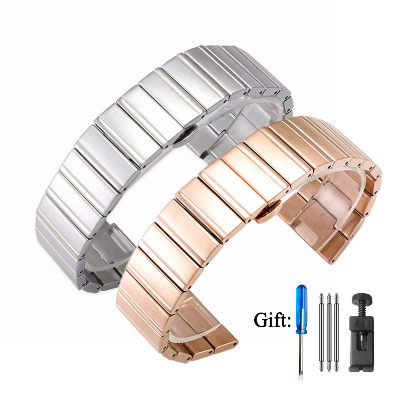 Omega Watch Constellation - Correa de reloj de acero inoxidable