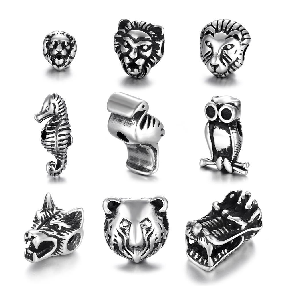 Wolf Jewelry & Watches Tampa - Cuentas de casco de guerrero vikingo,