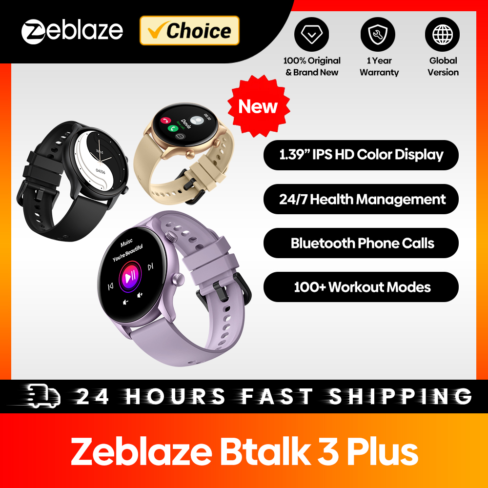 Italian Jewelry Watches - Zeblaze-reloj inteligente Btalk 3 Plus para