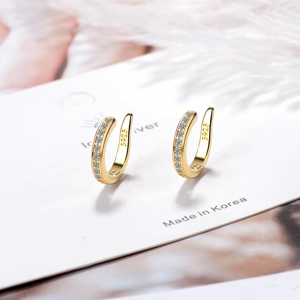 Pendientes de clip de plata de - Ear Cuff No Piercing reseña y precio