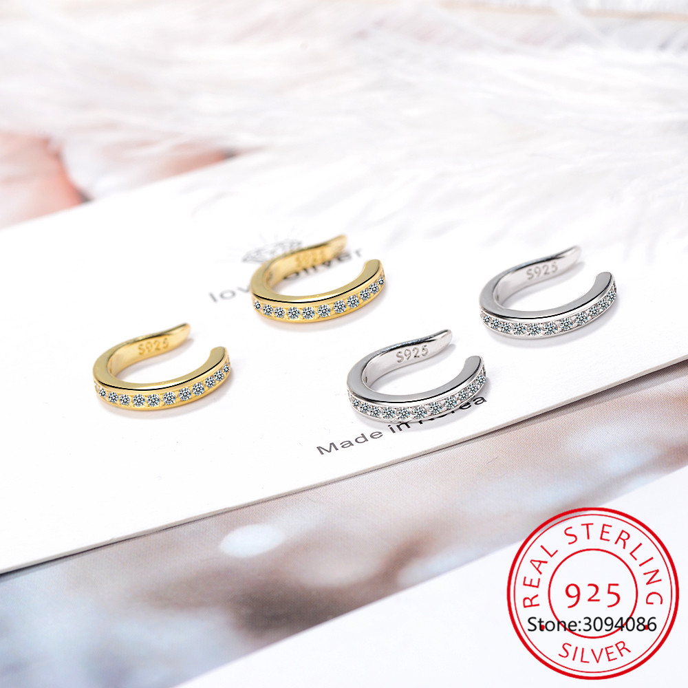 Pendientes de clip de plata de - Ear Cuff No Piercing reseña y precio