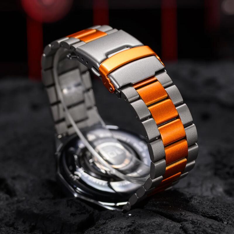Correa de acero inoxidable de  - A1 Watches & Jewelry New York Photos reseña y precio