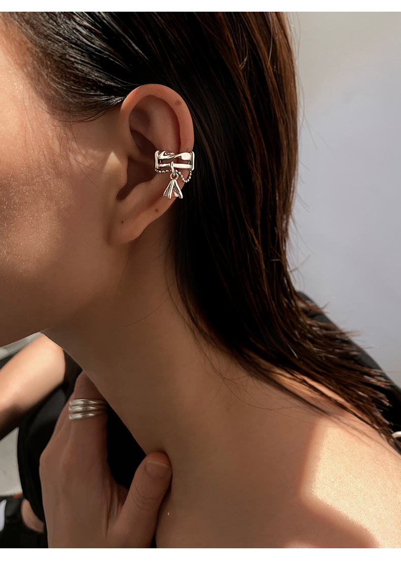 F.I.N.S-pendientes coreanos de - Ear Cuff No Piercing reseña y precio
