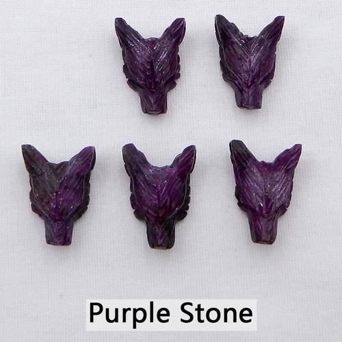 Cabeza de lobo tallada, piedra - Wolf Jewelry & Watches Tampa reseña y precio