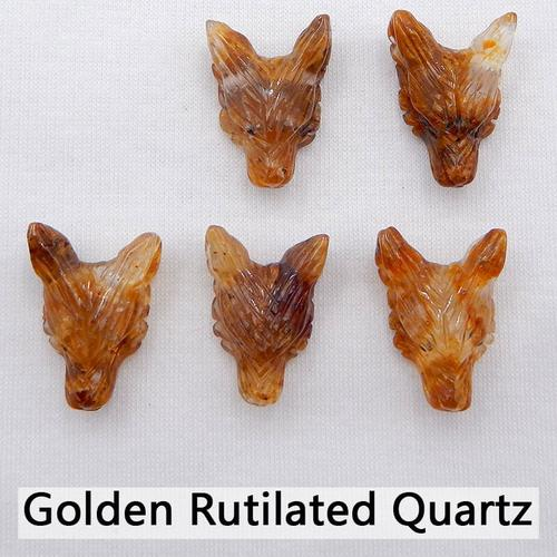 Cabeza de lobo tallada, piedra - Wolf Jewelry & Watches Tampa reseña y precio