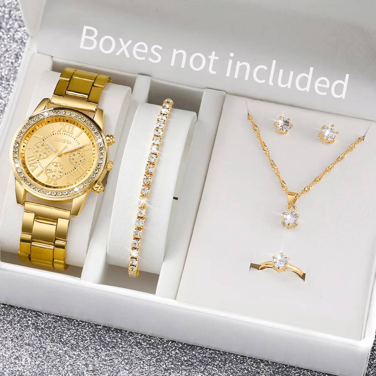 Juego de 6 relojes de pulsera  - Jewelry Watch Making reseña y precio