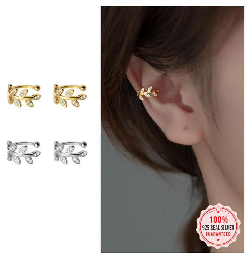 Ear Cuff de Plata de Ley 925 p - Ear Cuff No Piercing reseña y precio