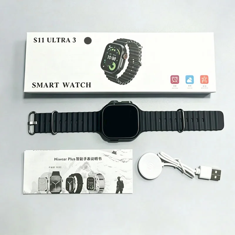 Reloj inteligente S11 Ultra 3  - Italian Jewelry Watches reseña y precio