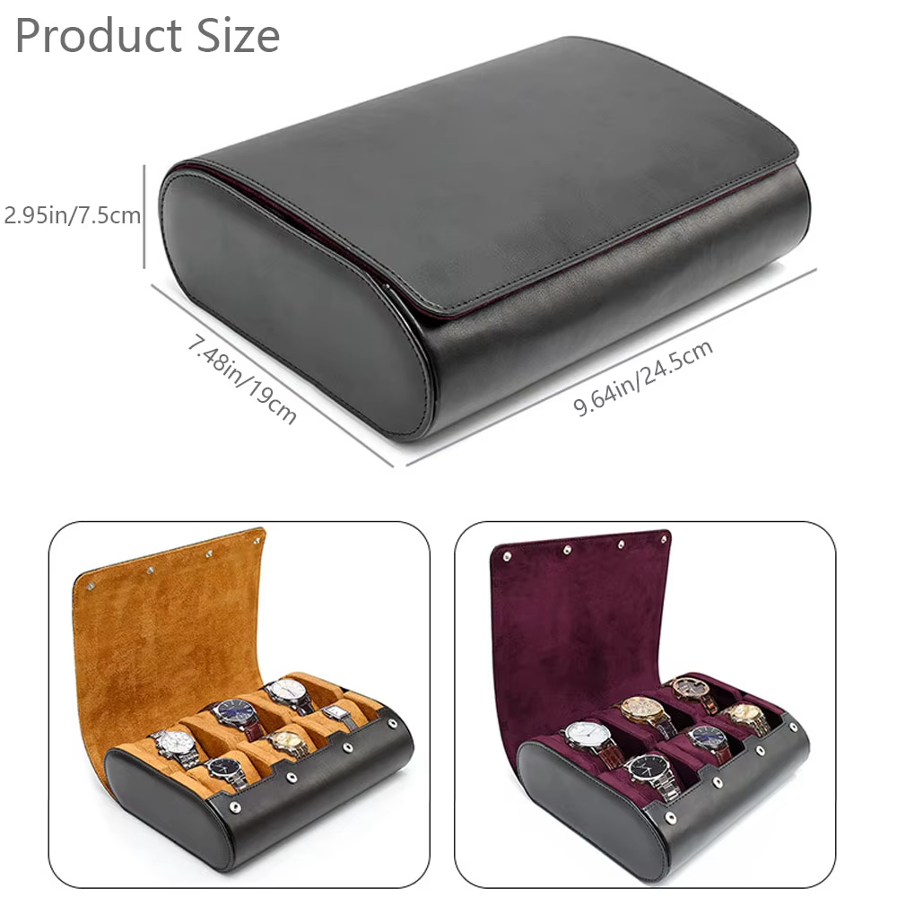 Estuche de viaje para relojes  - Jewelry Watches Men reseña y precio