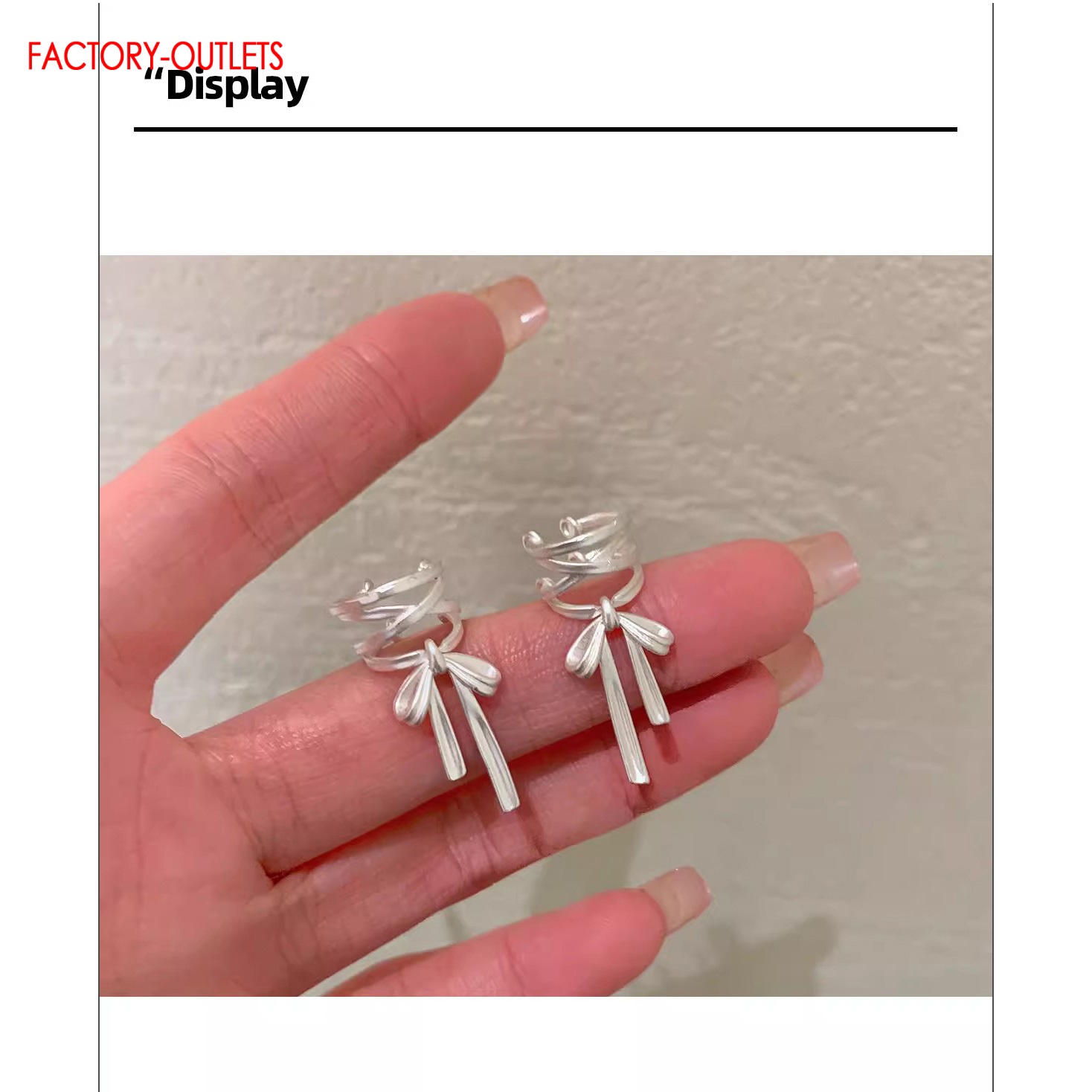 Pendientes de plata de ley 925 - Ear Cuff No Piercing reseña y precio