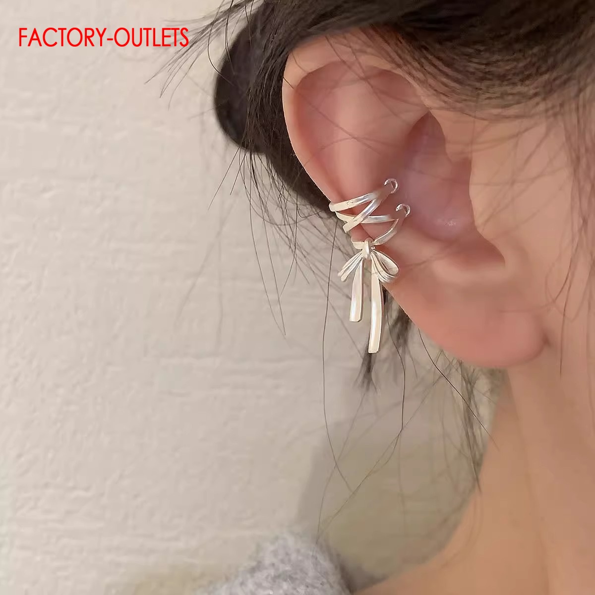 Pendientes de plata de ley 925 - Ear Cuff No Piercing reseña y precio