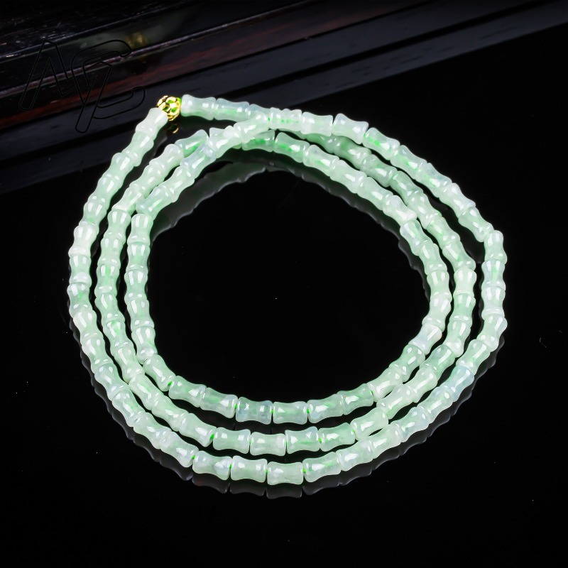 Nuevo Collar de Bambú de Jade  - Jewelry & Watches Store reseña y precio