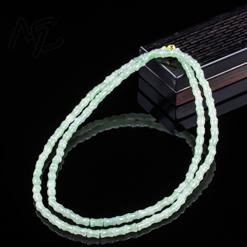 Nuevo Collar de Bambú de Jade  - Jewelry & Watches Store reseña y precio