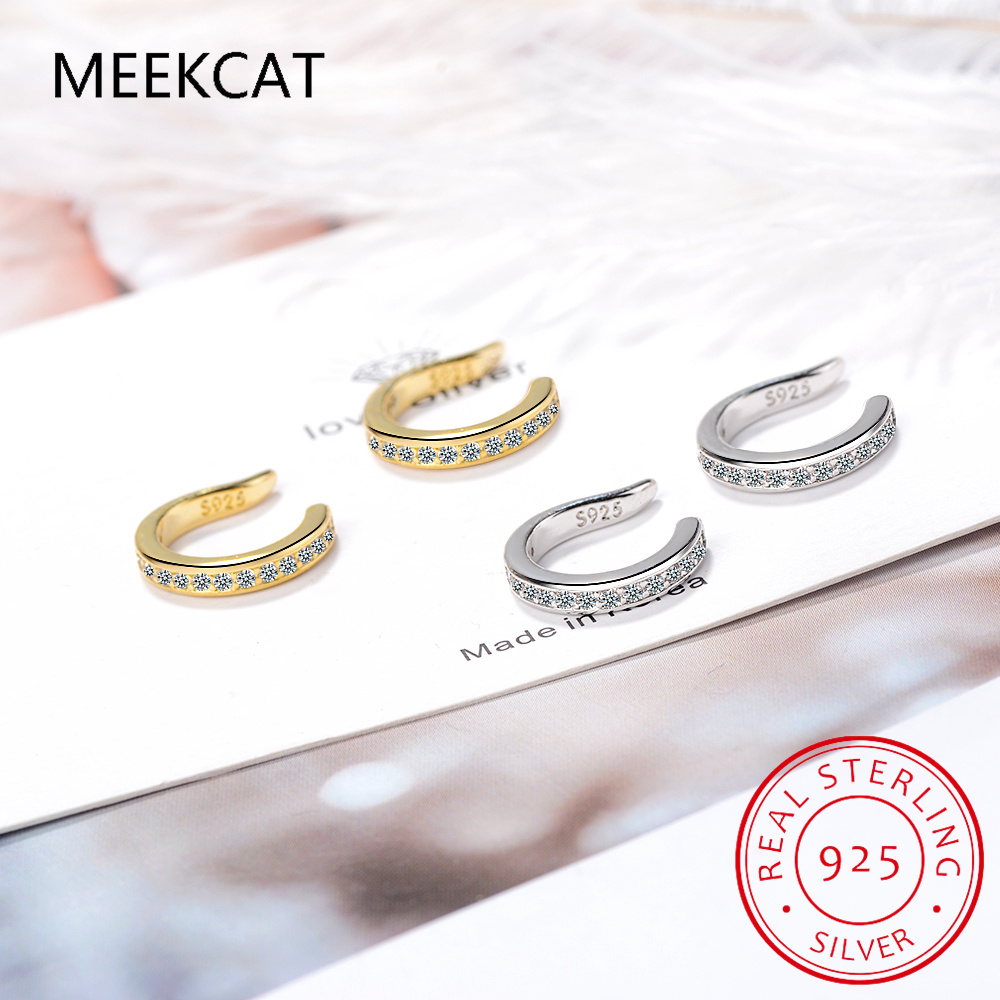 Pendientes de plata de ley 925 - Ear Cuff No Piercing reseña y precio