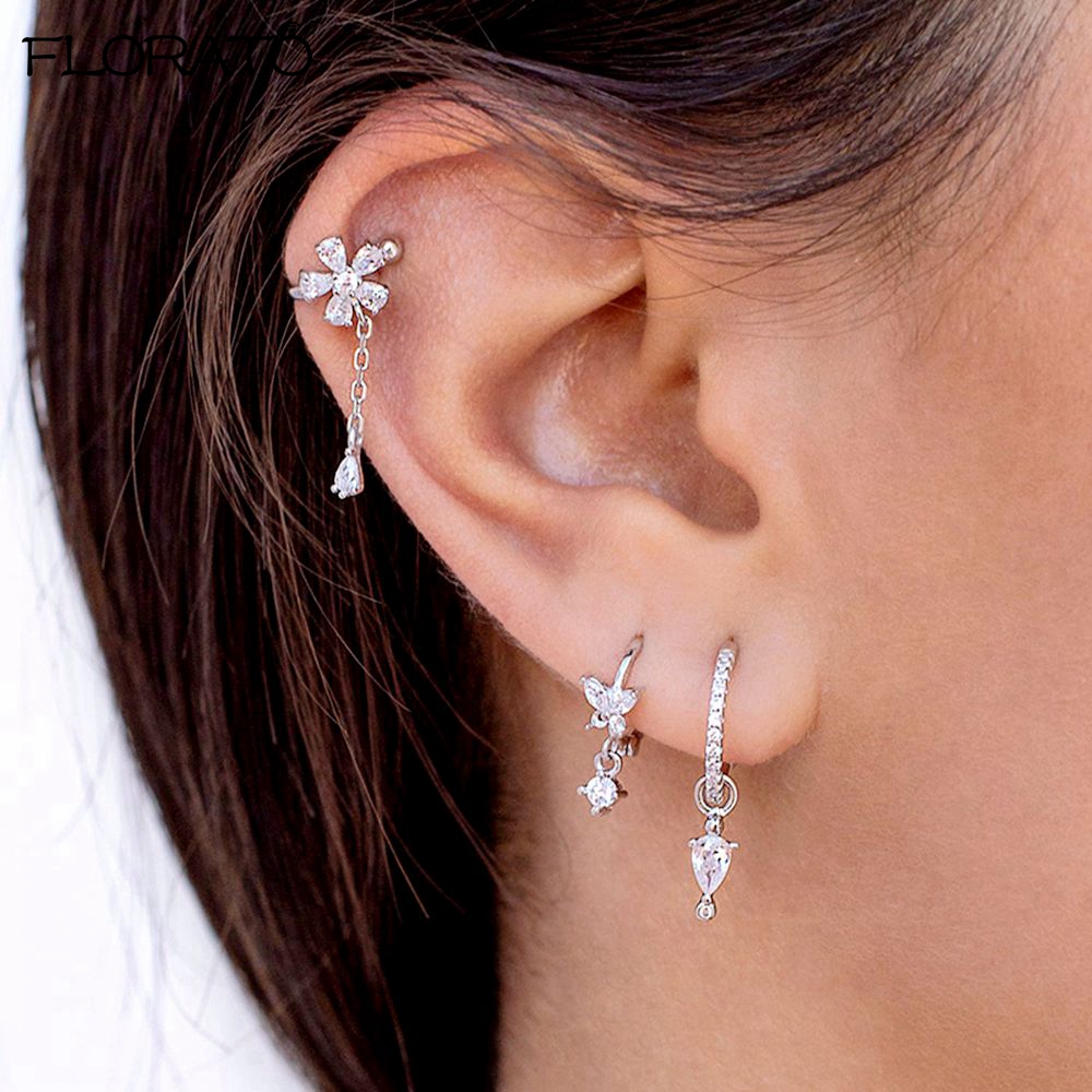 Pendientes de Clip de oro de 1 - Ear Cuff No Piercing reseña y precio