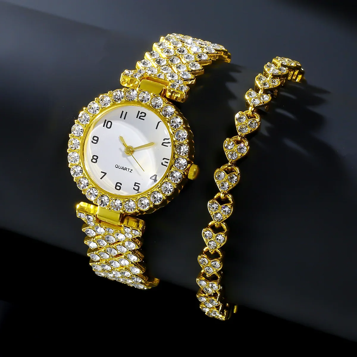 1 Uds./2 uds. Conjunto de relo - Jewelry Watches For Ladies reseña y precio