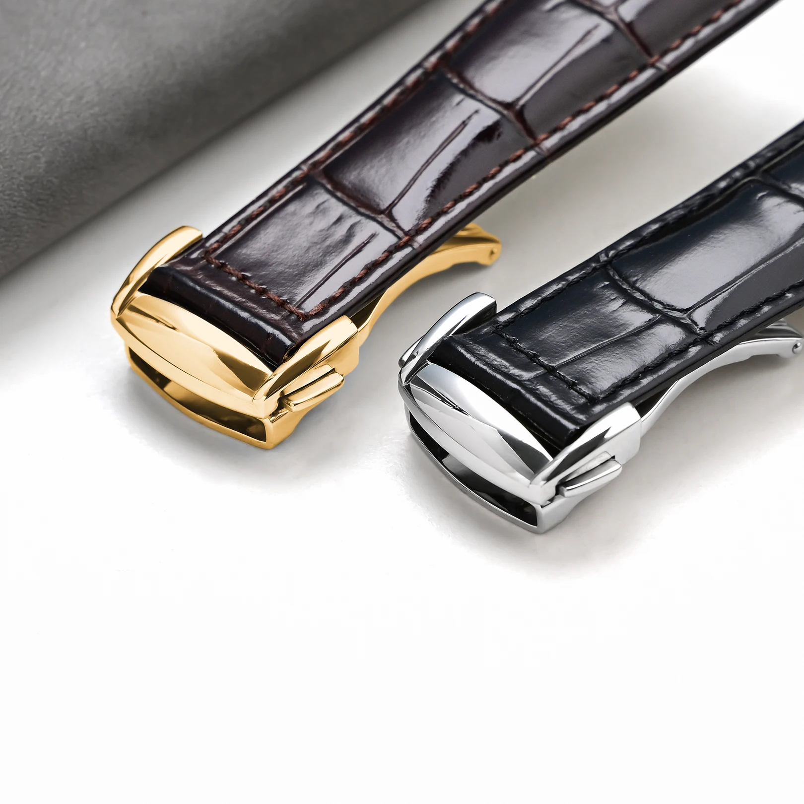 Correa de reloj de cuero genui - Omega Watch Constellation reseña y precio