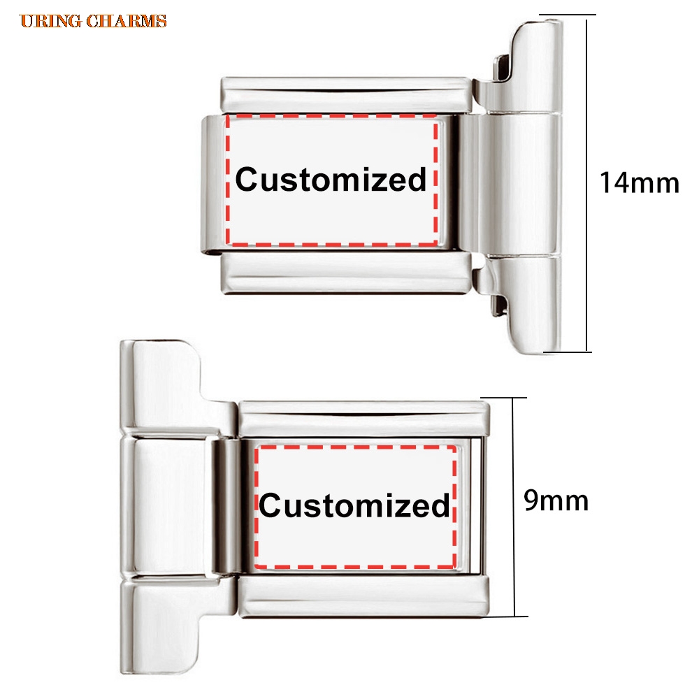 1 par de conector de correa de - Italian Jewelry Watches reseña y precio