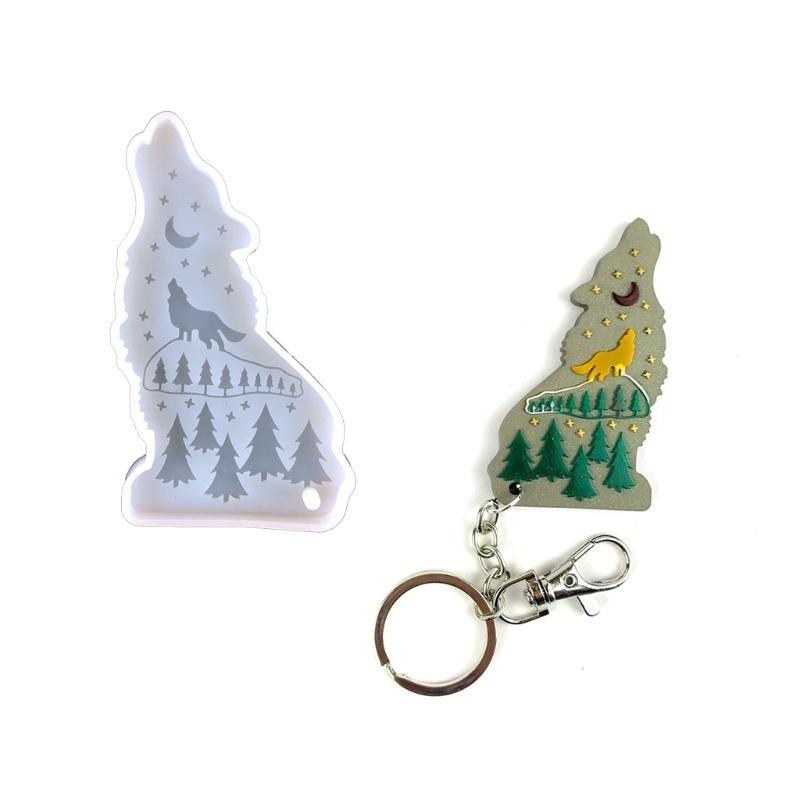 LLavero brillante A52E, Molde  - Wolf Jewelry & Watches Tampa reseña y precio