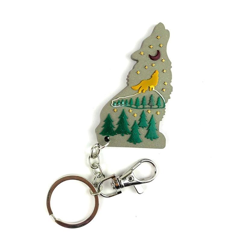 LLavero brillante A52E, Molde  - Wolf Jewelry & Watches Tampa reseña y precio