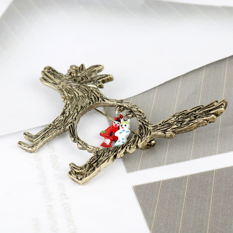 Broche Vintage de Lobo y bebés - Wolf Jewelry & Watches Tampa reseña y precio