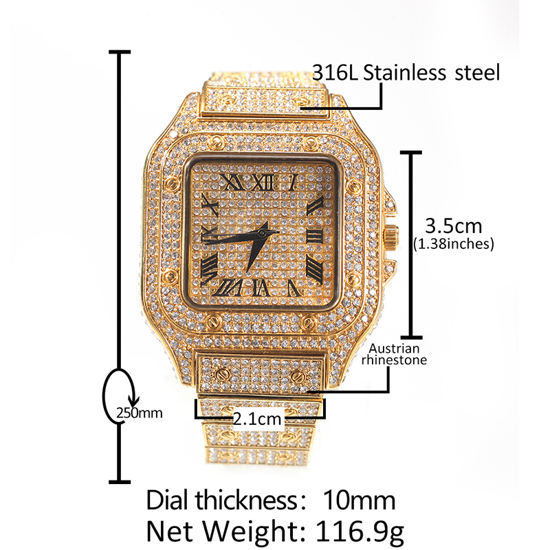 Relojes de pulsera de cuarzo d - Jewelry Watches Men reseña y precio