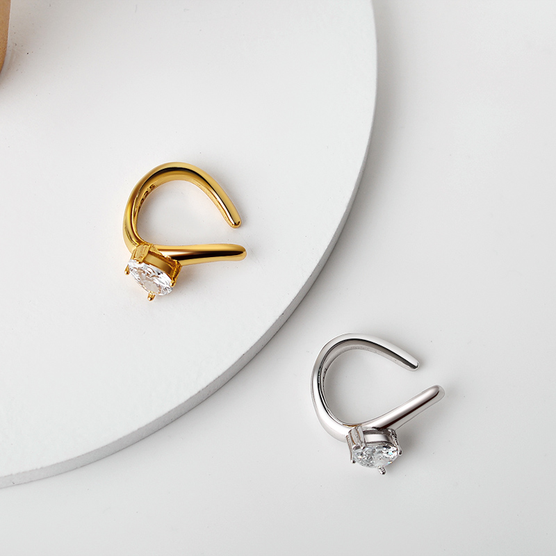 ORSA JEWELS Soild 925 Sterling - Ear Cuff No Piercing reseña y precio
