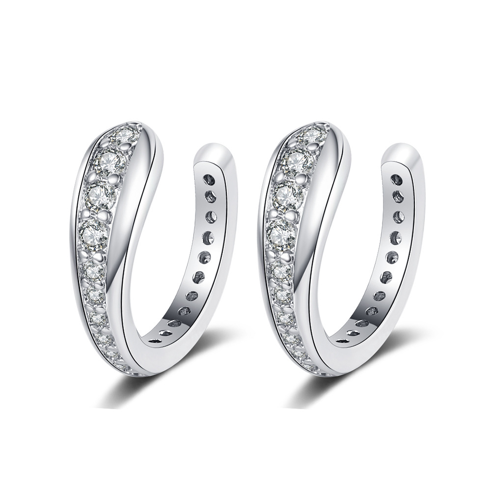 Pendientes de plata de ley 925 - Ear Cuff No Piercing reseña y precio