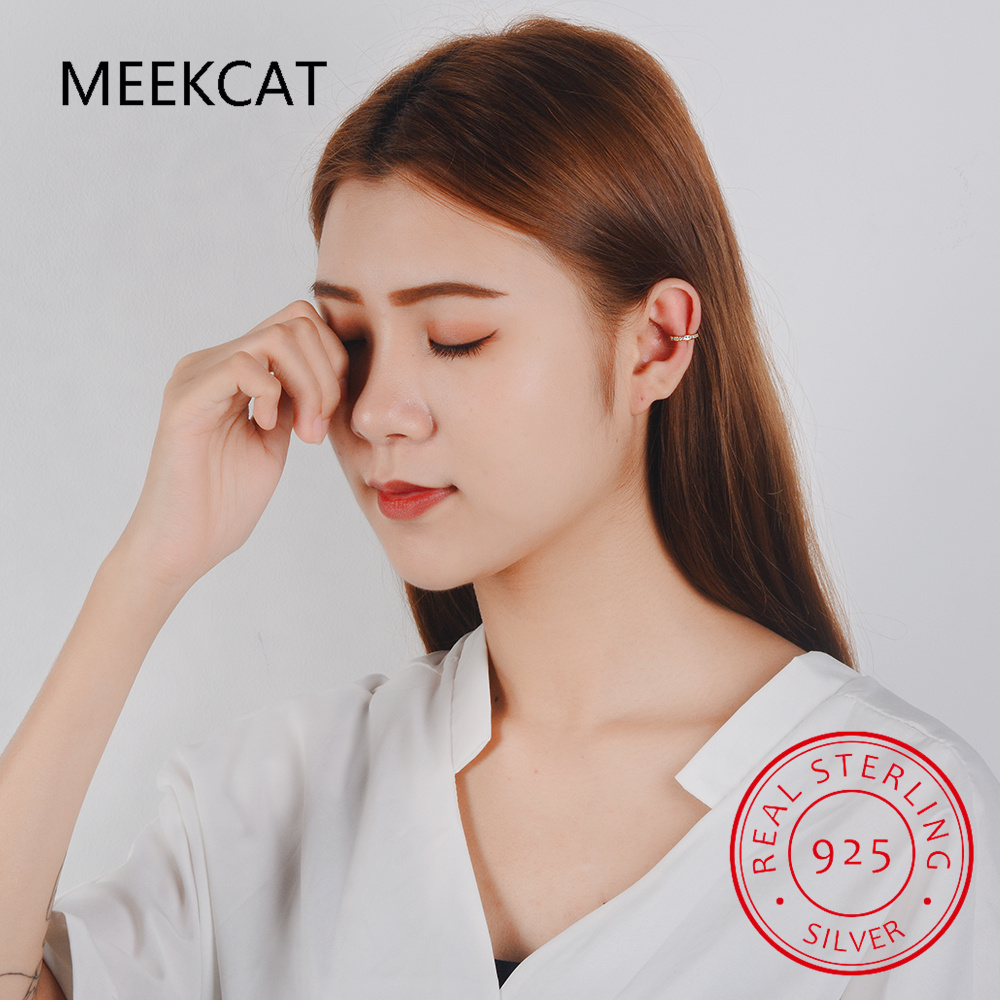 Pendientes de plata de ley 925 - Ear Cuff No Piercing reseña y precio